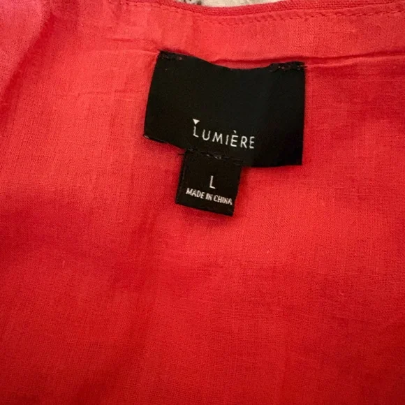 Lumiere Red Women's Jumpsuit - Picture 3 of 4